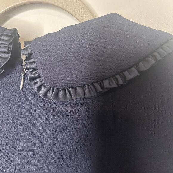 Nanette Lepore Ruffle Peter Pan Collar Dress - Picture 6 of 6